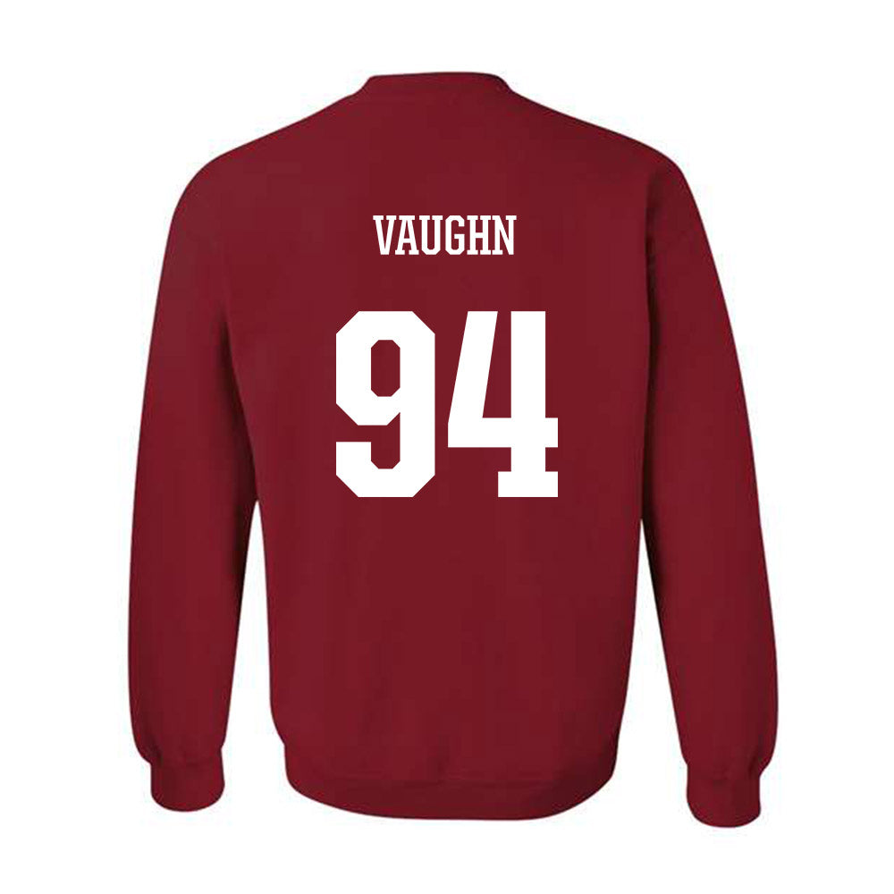 Arkansas - NCAA Football : Reginald Vaughn - Crewneck Sweatshirt-1