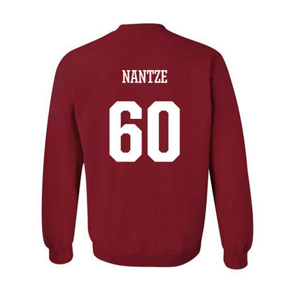 Arkansas - NCAA Football : Jonas Nantze - Crewneck Sweatshirt