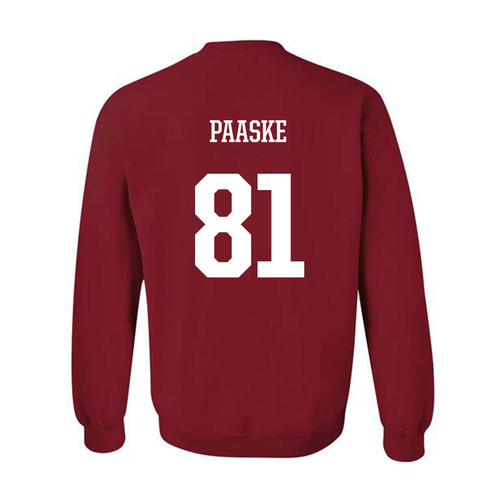 Arkansas - NCAA Football : Andreas Paaske - Crewneck Sweatshirt