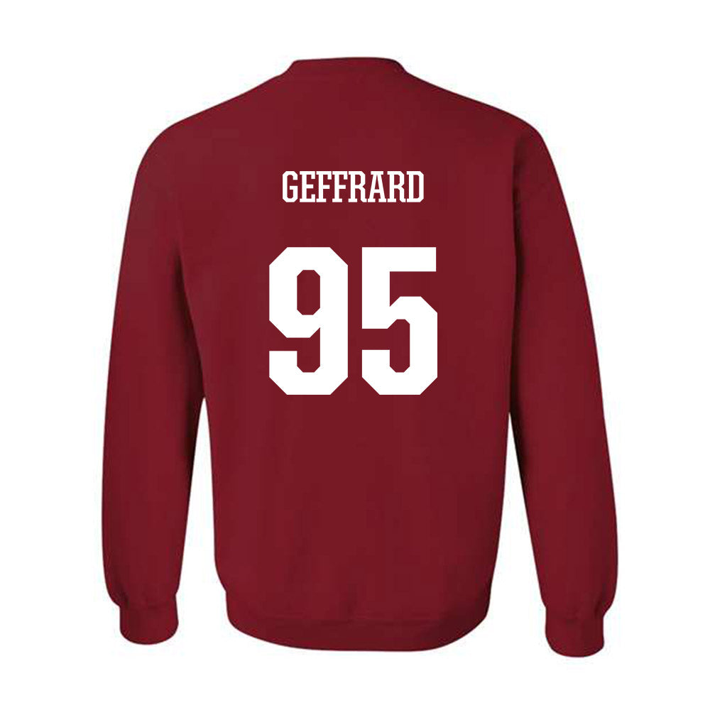 Arkansas - NCAA Football : Ian Geffrard - Crewneck Sweatshirt