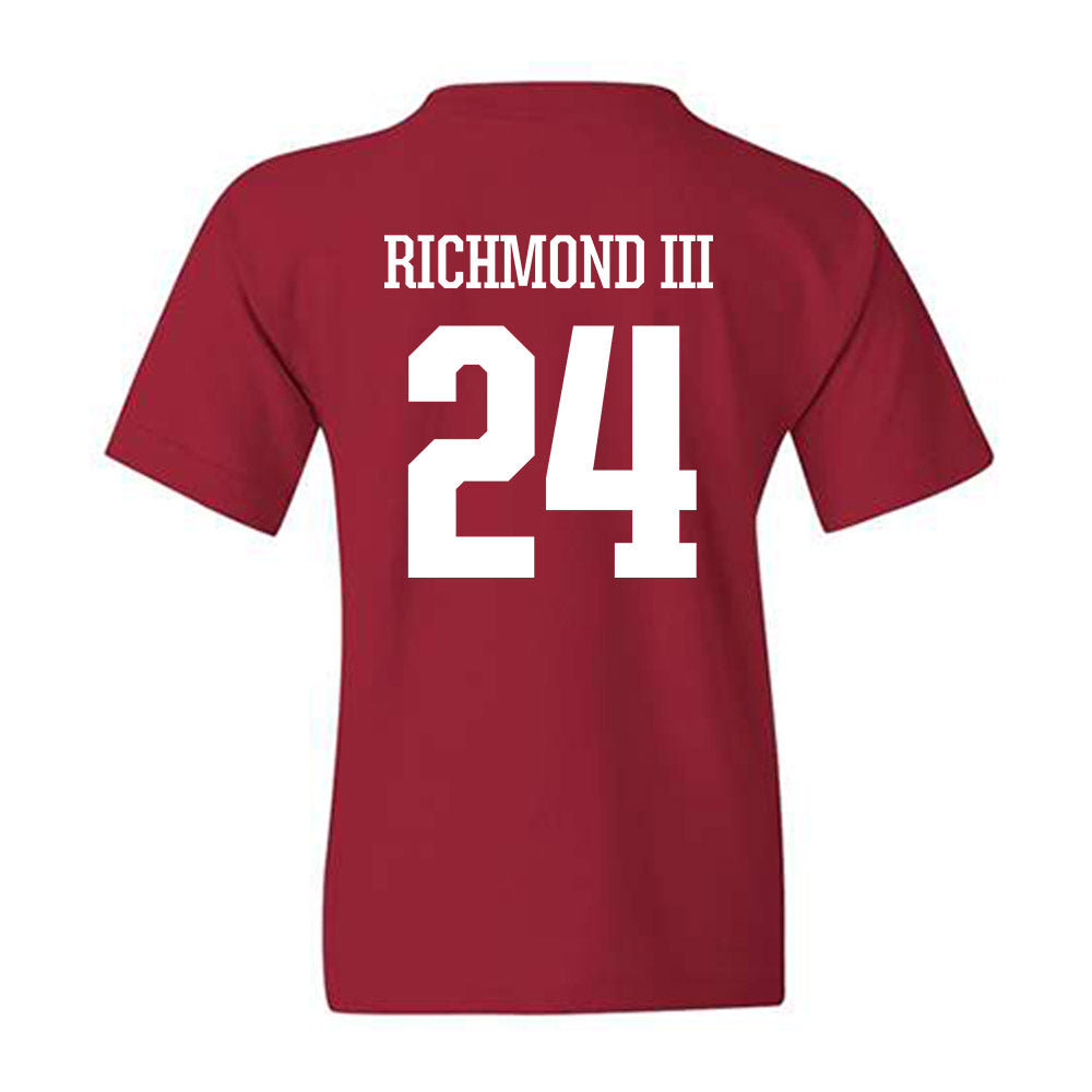 Arkansas - NCAA Men's Basketball : Billy Richmond III - Classic Shersey Youth T-Shirt-1