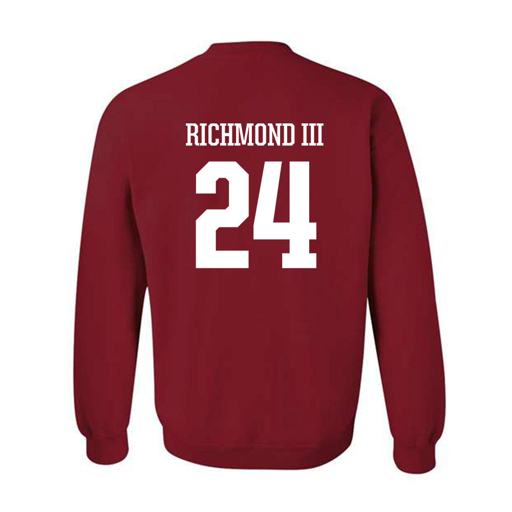 Arkansas - NCAA Men's Basketball : Billy Richmond III - Classic Shersey Crewneck Sweatshirt-1