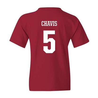 Arkansas - NCAA Men's Basketball : Cash Chavis - Classic Shersey Youth T-Shirt