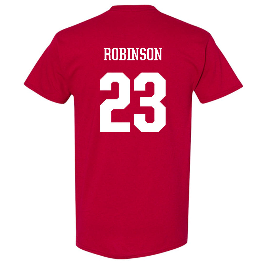 Arkansas - NCAA Women's Basketball : Emily Robinson - Classic Shersey T-Shirt-1