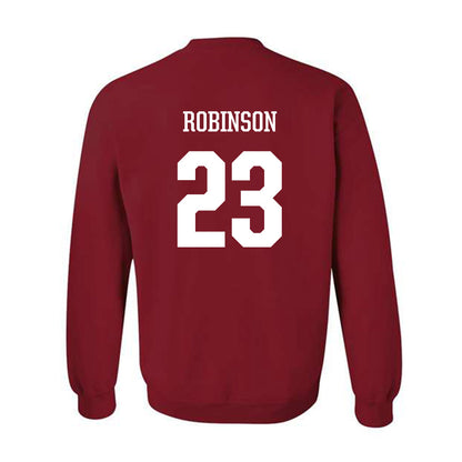 Arkansas - NCAA Women's Basketball : Emily Robinson - Classic Shersey Crewneck Sweatshirt-1