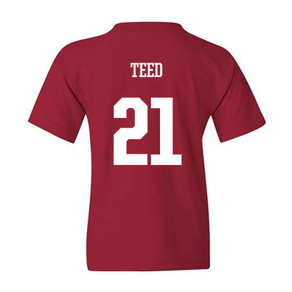 Arkansas - NCAA Women's Soccer : Molly Teed - Classic Shersey Youth T-Shirt-1