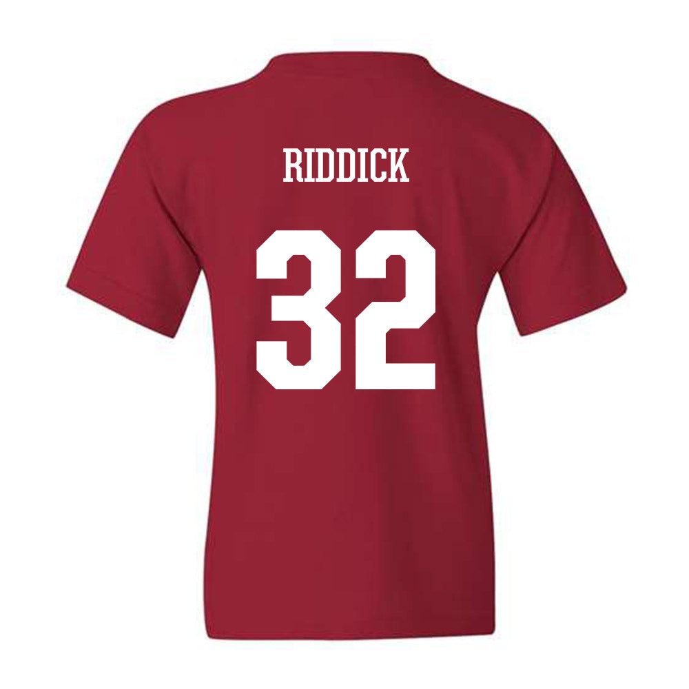 Arkansas - NCAA Women's Soccer : Mia Riddick - Youth T-Shirt