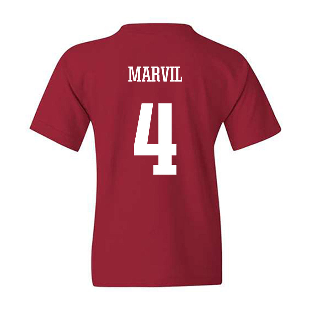 Arkansas - NCAA Women's Soccer : Presley Marvil - Classic Shersey Youth T-Shirt-1