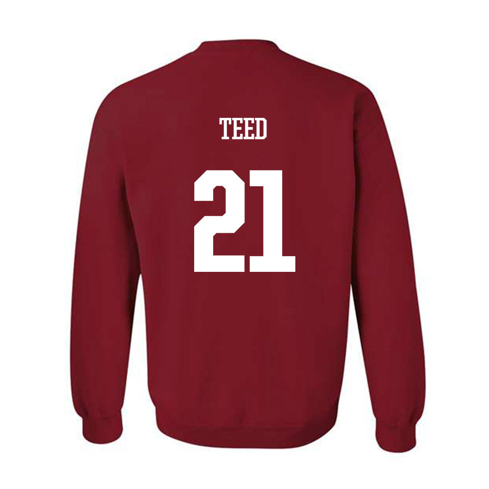 Arkansas - NCAA Women's Soccer : Molly Teed - Classic Shersey Crewneck Sweatshirt-1