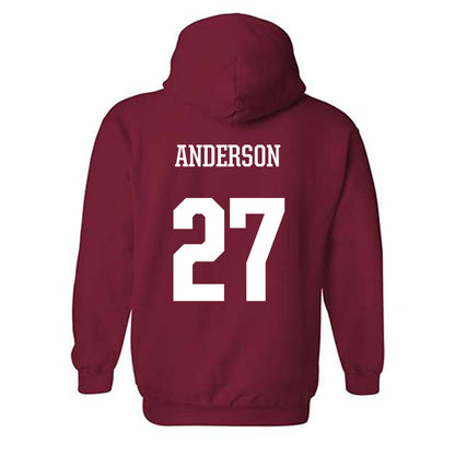 Arkansas - NCAA Women's Soccer : Dejionee Anderson - Classic Shersey Hooded Sweatshirt