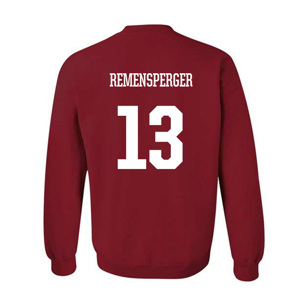 Arkansas - NCAA Women's Volleyball : Kiki Remensperger - Classic Shersey Crewneck Sweatshirt-1