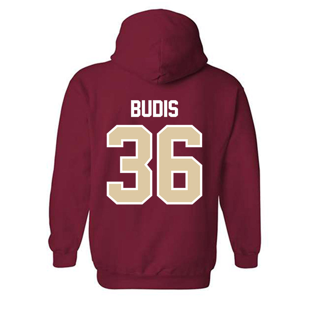 Boston College - NCAA Baseball : Sean Budis - Hooded Sweatshirt Classic Shersey-1