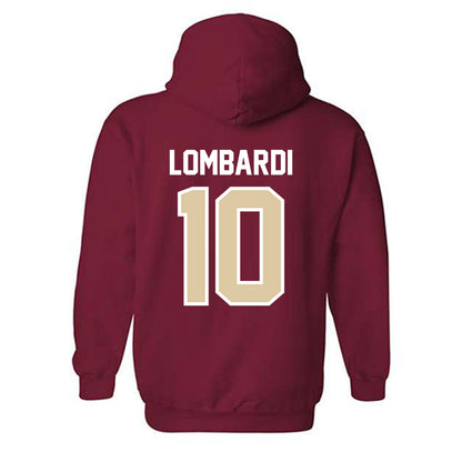 Boston College - NCAA Baseball : Brad Lombardi - Hooded Sweatshirt Classic Shersey