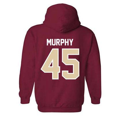 Boston College - NCAA Baseball : Connor Murphy - Hooded Sweatshirt Classic Shersey