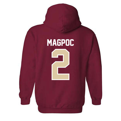 Boston College - NCAA Baseball : Adam Magpoc - Hooded Sweatshirt Classic Shersey