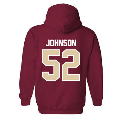 Boston College - NCAA Baseball : Gunnar Johnson - Hooded Sweatshirt Classic Shersey