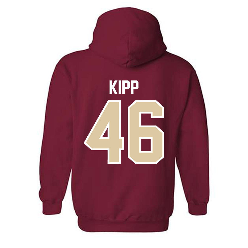 Boston College - NCAA Baseball : Kyle Kipp - Hooded Sweatshirt Classic Shersey