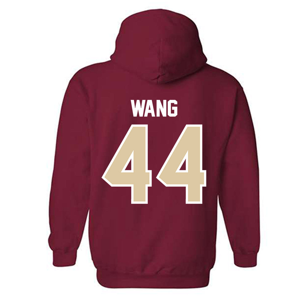 Boston College - NCAA Baseball : Nicholas Wang - Hooded Sweatshirt Classic Shersey