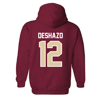 Boston College - NCAA Baseball : Owen DeShazo - Hooded Sweatshirt Classic Shersey