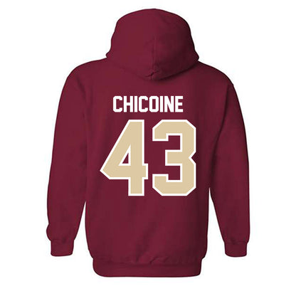 Boston College - NCAA Baseball : Bobby Chicoine - Hooded Sweatshirt Classic Shersey