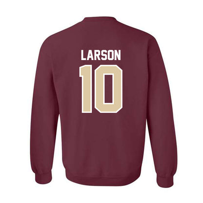 Boston College - NCAA Baseball : Colin Larson - Crewneck Sweatshirt