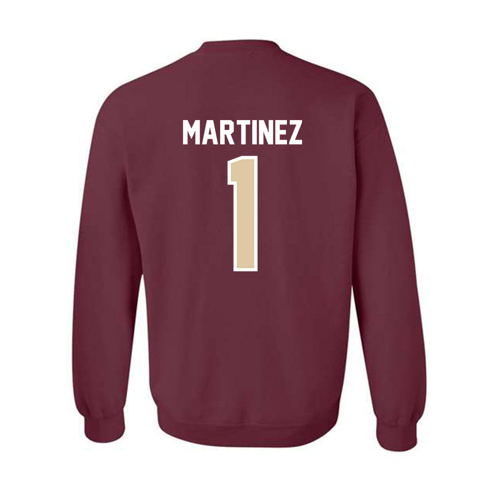 Boston College - NCAA Baseball : Sean Martinez - Crewneck Sweatshirt-1