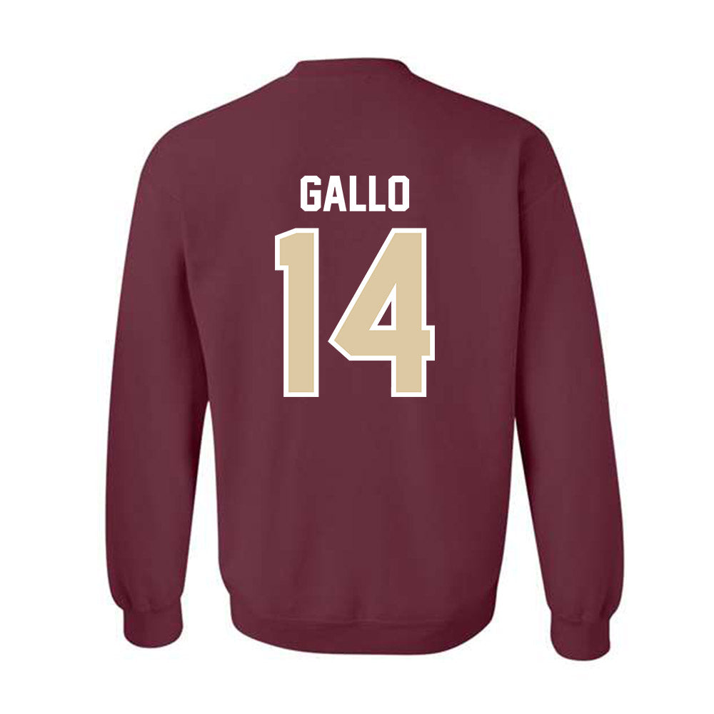 Boston College - NCAA Baseball : Luke Gallo - Crewneck Sweatshirt-1