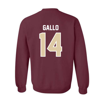 Boston College - NCAA Baseball : Luke Gallo - Crewneck Sweatshirt-1
