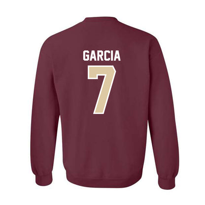 Boston College - NCAA Baseball : Esteban Garcia - Crewneck Sweatshirt-1