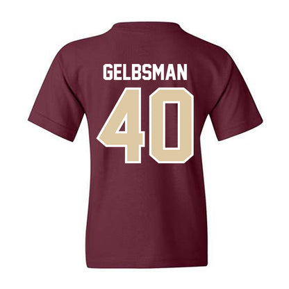 Boston College - NCAA Baseball : Aidan Gelbsman - Youth T-Shirt-1