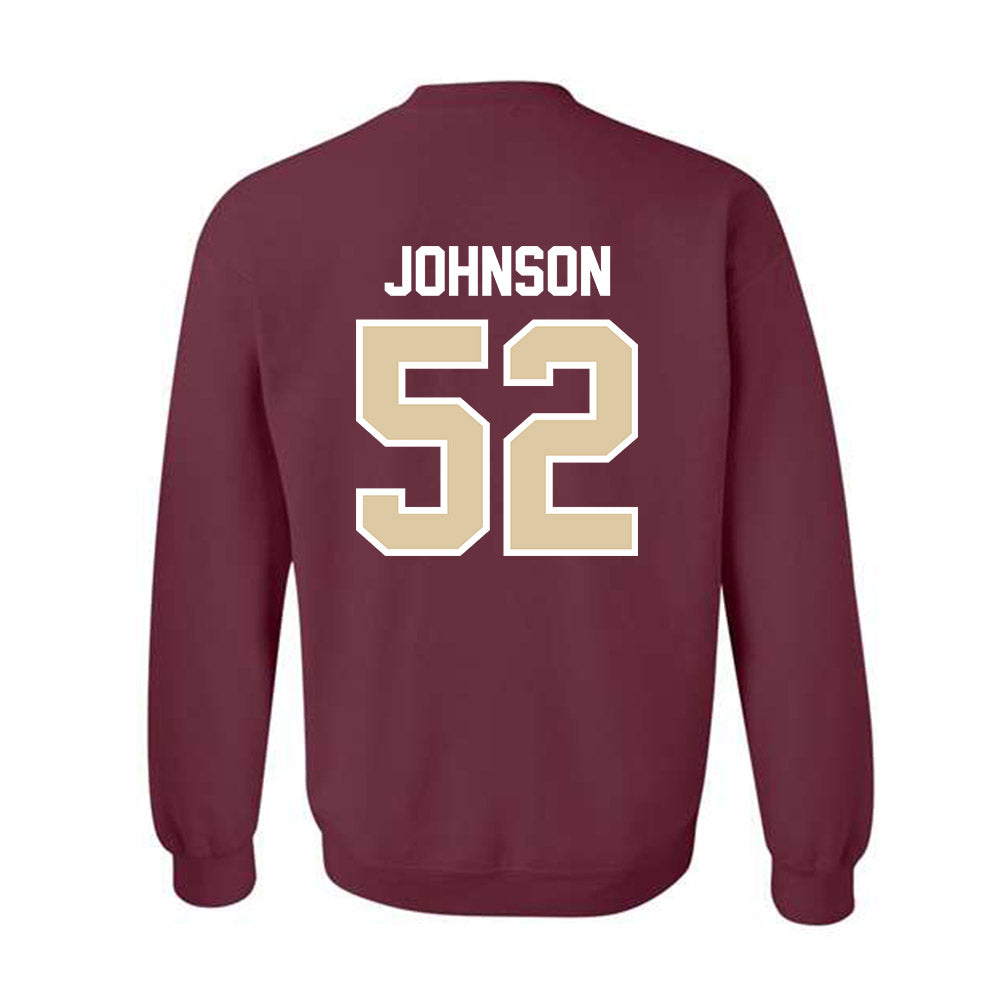 Boston College - NCAA Baseball : Gunnar Johnson - Crewneck Sweatshirt