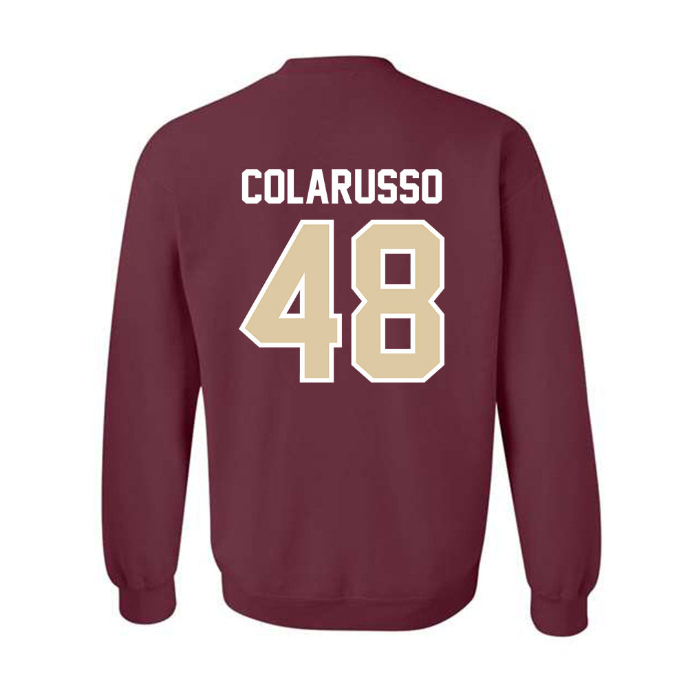 Boston College - NCAA Baseball : AJ Colarusso - Crewneck Sweatshirt Classic Shersey