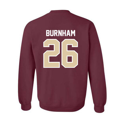 Boston College - NCAA Baseball : Jacob Burnham - Crewneck Sweatshirt