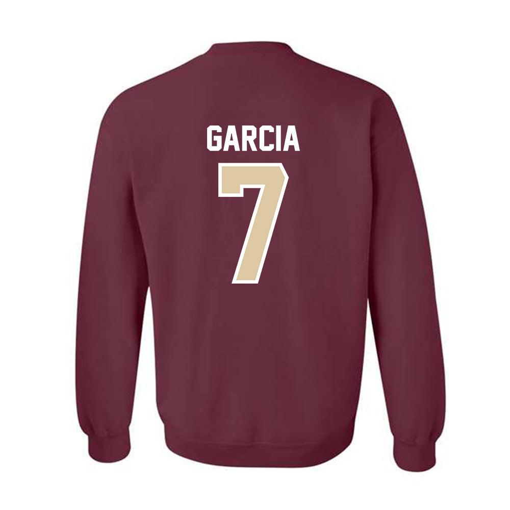 Boston College - NCAA Baseball : Esteban Garcia - Crewneck Sweatshirt-1