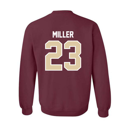 Boston College - NCAA Baseball : Brady Miller - Crewneck Sweatshirt