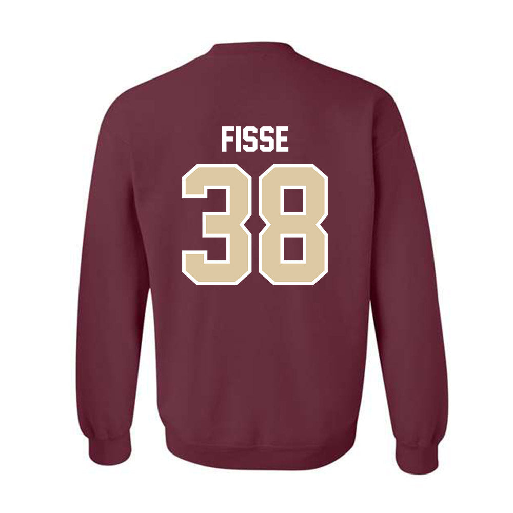 Boston College - NCAA Baseball : Jordan Fisse - Crewneck Sweatshirt Classic Shersey