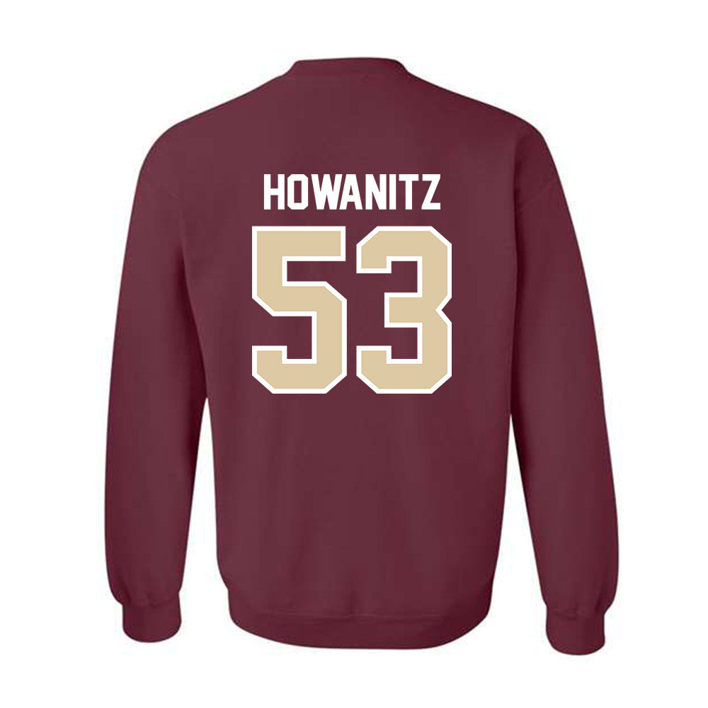 Boston College - NCAA Baseball : Dylan Howanitz - Crewneck Sweatshirt