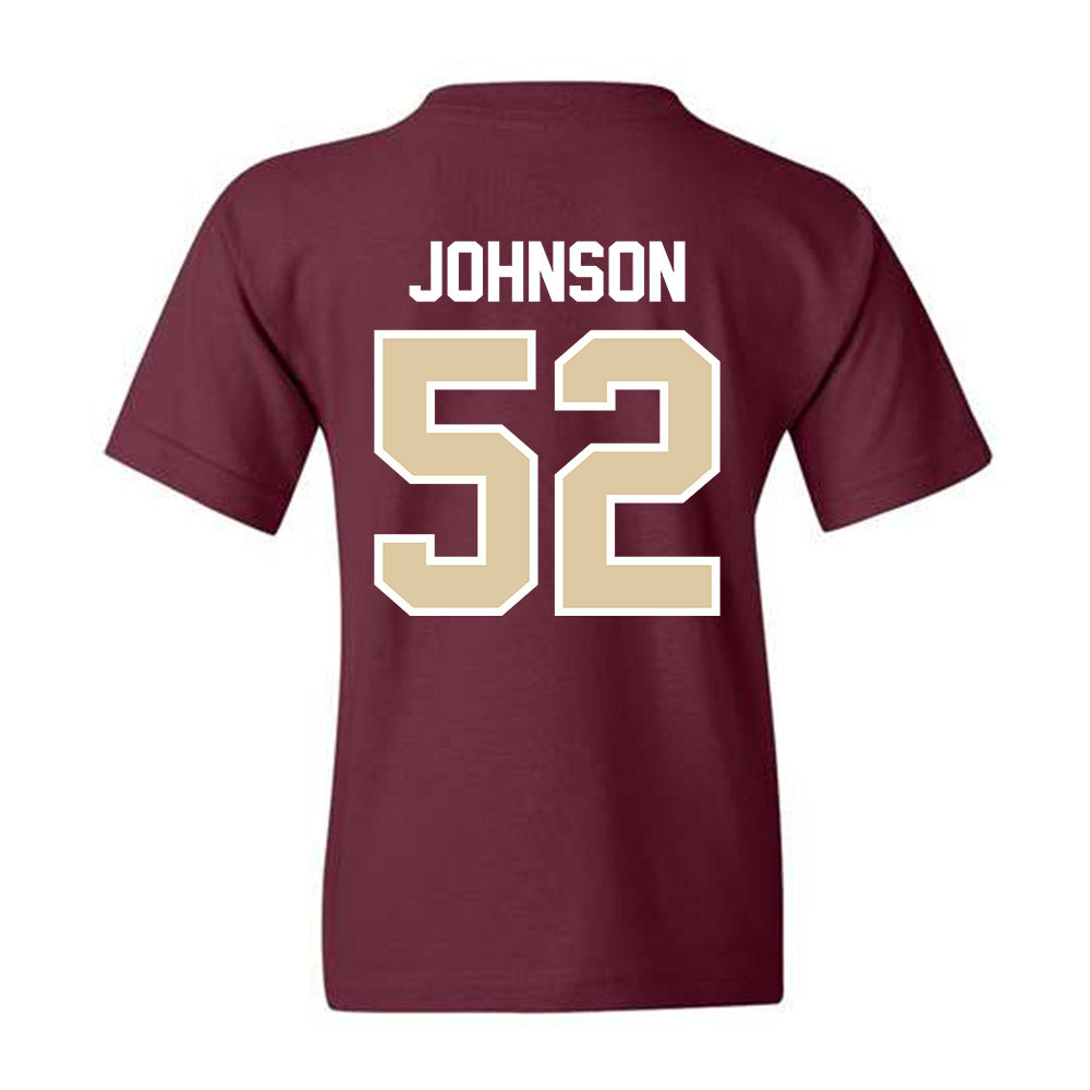 Boston College - NCAA Baseball : Gunnar Johnson - Youth T-Shirt