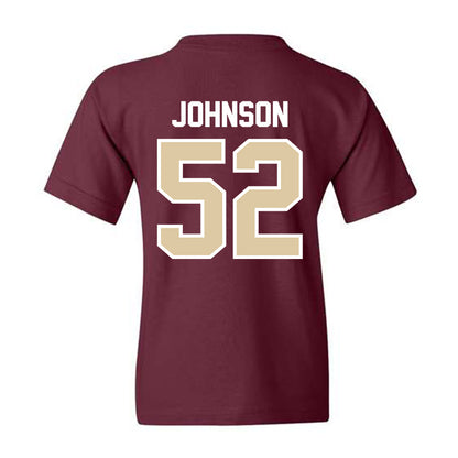 Boston College - NCAA Baseball : Gunnar Johnson - Youth T-Shirt