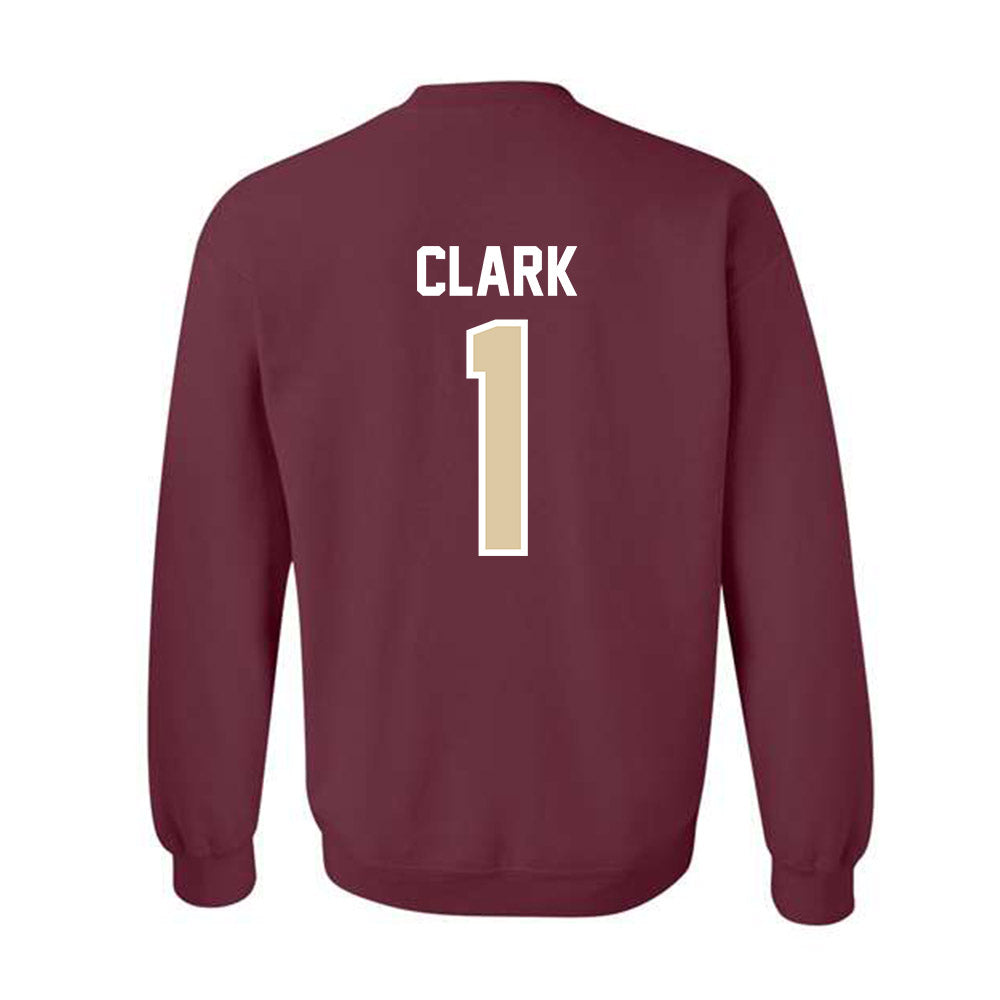 Boston College - NCAA Baseball : Mason Clark - Crewneck Sweatshirt-1