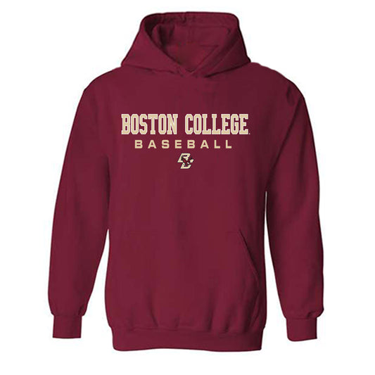 Boston College - NCAA Baseball : Connor Dreyer - Hooded Sweatshirt Classic Shersey