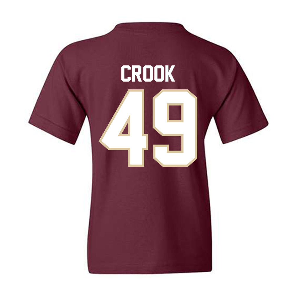 Boston College - NCAA Football : Cooper Crook - Classic Shersey Youth T-Shirt-1