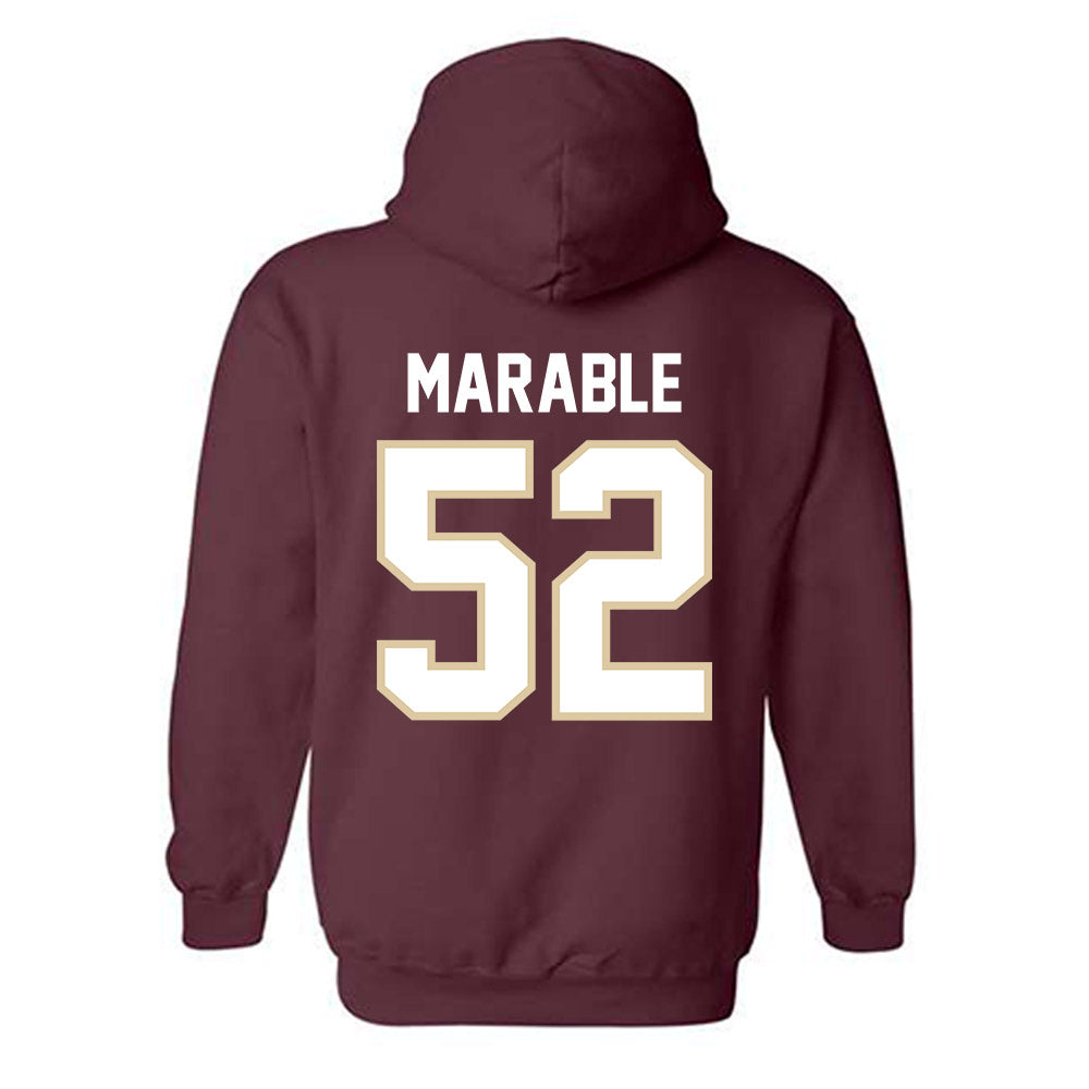 Boston College - NCAA Football : Chris Marable - Classic Shersey Hooded Sweatshirt-1