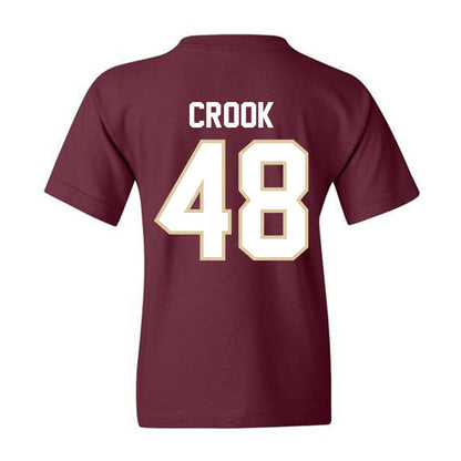 Boston College - NCAA Football : Cooper Crook - Youth T-Shirt