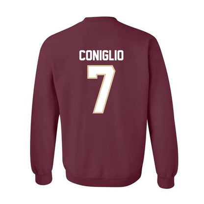 Boston College - NCAA Football : Jake Coniglio - Classic Shersey Crewneck Sweatshirt-1