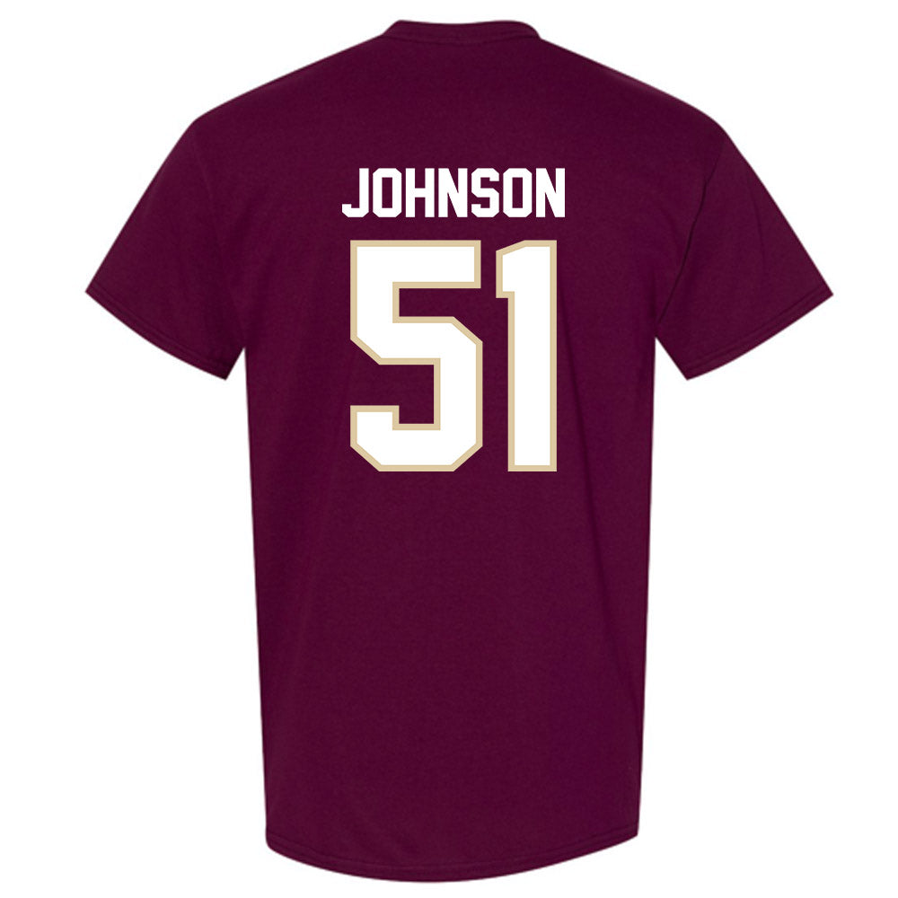 Boston College - NCAA Football : Amir Johnson - Classic Shersey T-Shirt-1