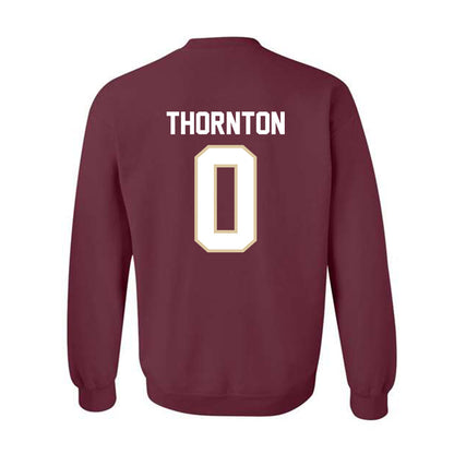 Boston College - NCAA Football : Omar Thornton - Classic Shersey Crewneck Sweatshirt-1