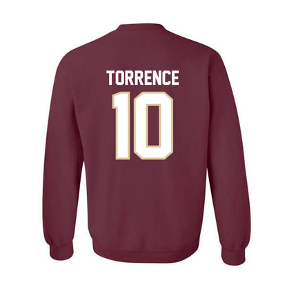 Boston College - NCAA Football : Syair Torrence - Classic Shersey Crewneck Sweatshirt-1
