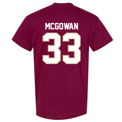 Boston College - NCAA Football : Owen McGowan - T-Shirt