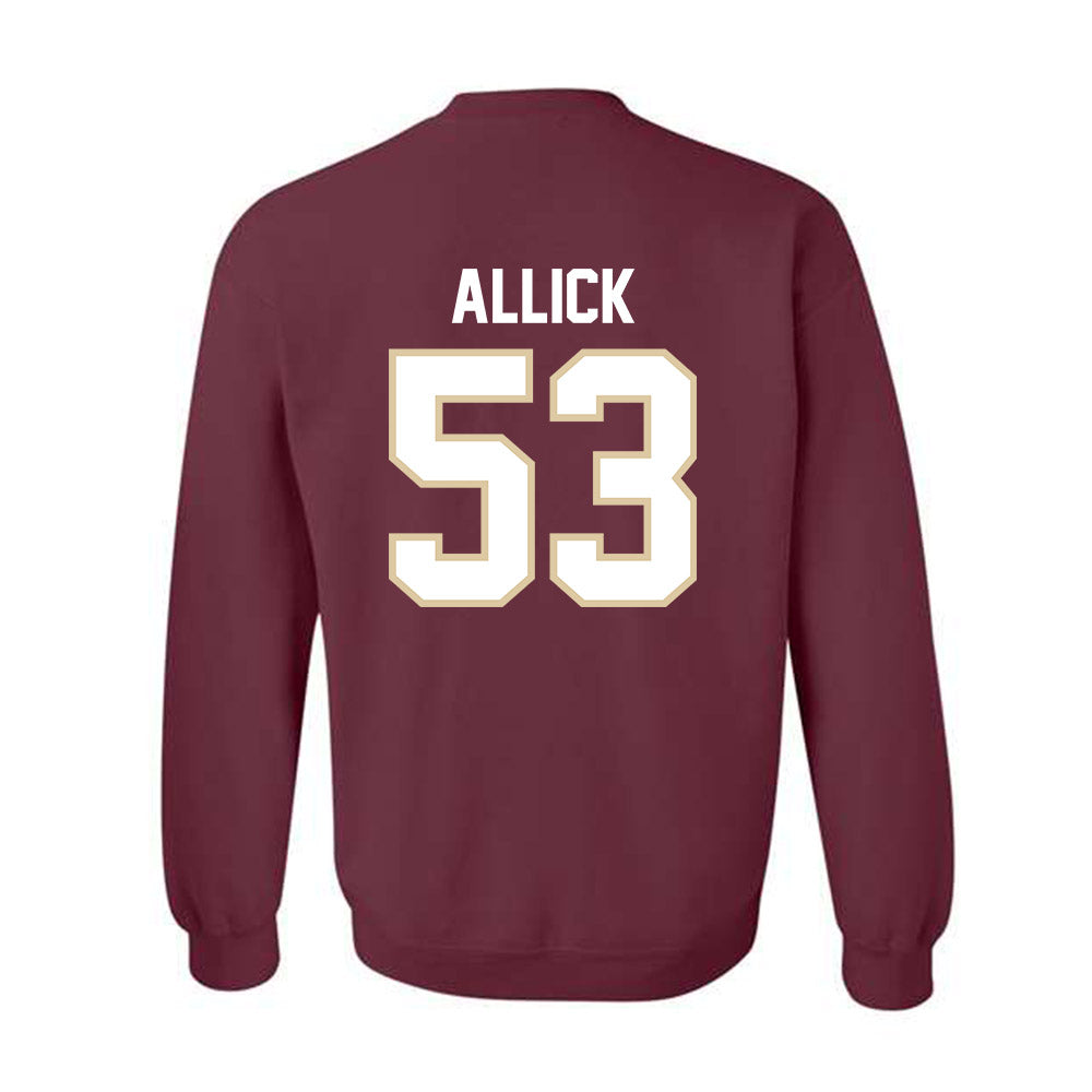 Boston College - NCAA Football : Dwayne Allick - Classic Shersey Crewneck Sweatshirt-1